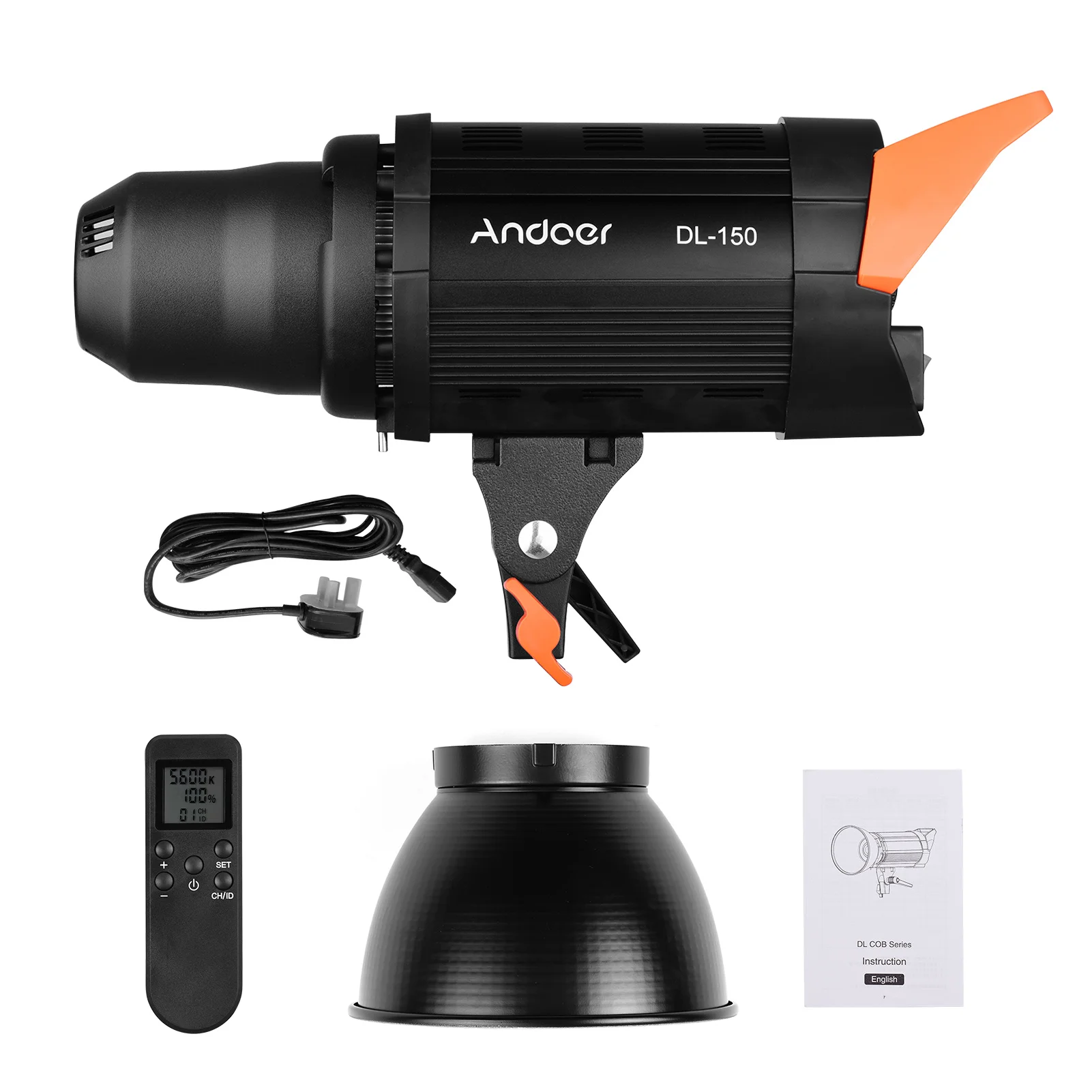 Светодиодный оссветильник итель Andoer DL-150 150W 5600K с дистанционным управлением для