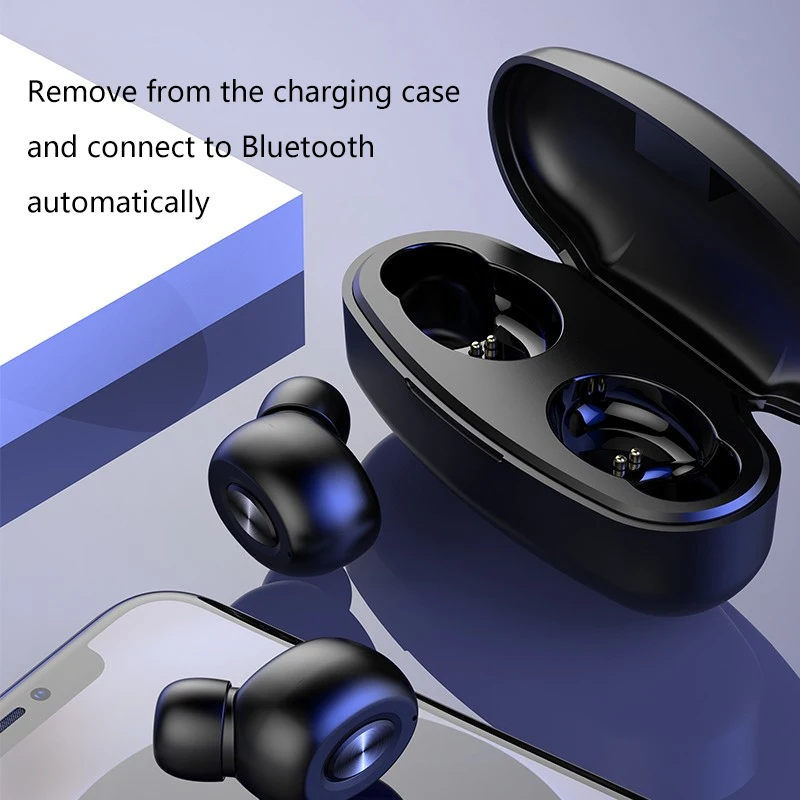 Bluetooth наушники TWS беспроводные Blutooth 5 0 свободные руки спортивные игровая