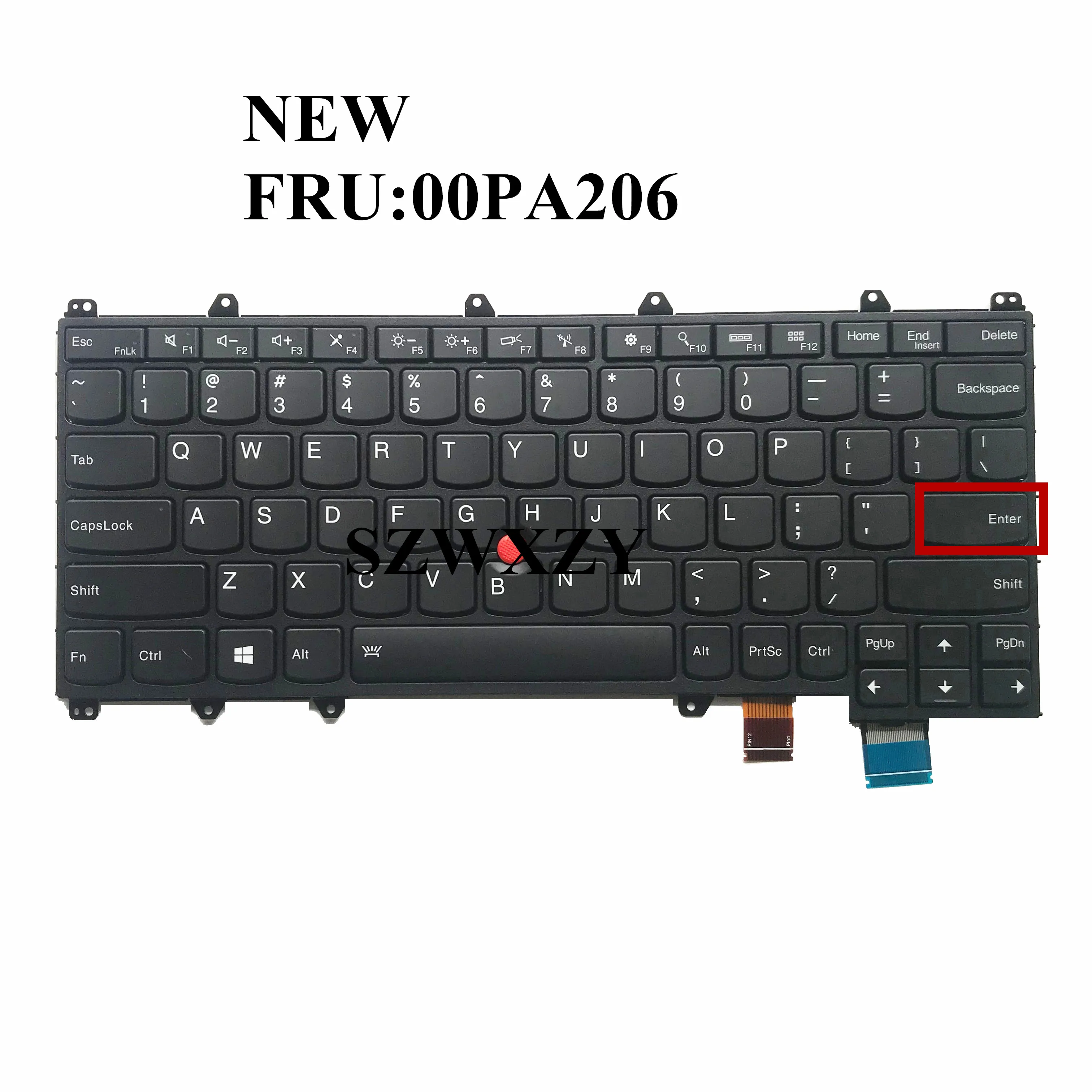 SZWXZY новая клавиатура для ноутбука Lenovo Thinkpad Yoga 260 00PA206 с американской раскладкой