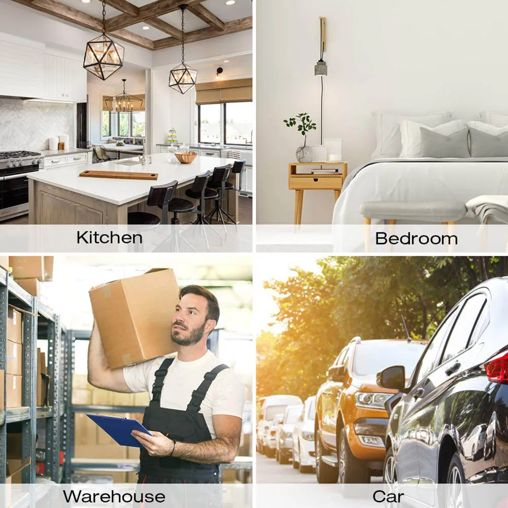 Автоматический Ультразвуковой Отпугиватель грызунов со светодиодной ночной