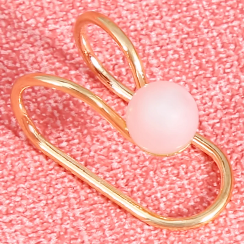 Нержавеющая Сталь C Форма крест клип уха золотые серебряные серьги клипсы для