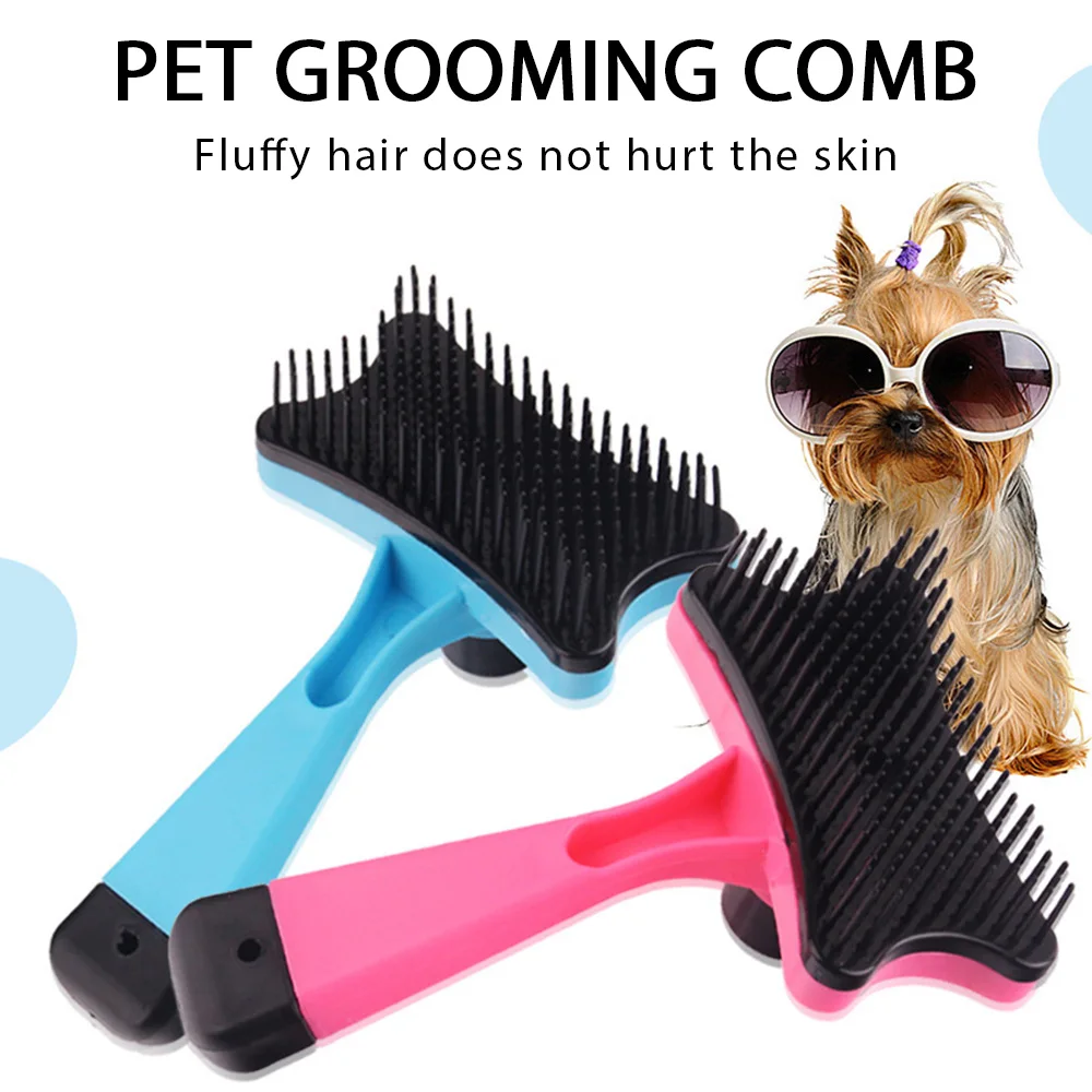 Расческа для удаления шерсти домашних питомцев щетка кошек и собак инструменты