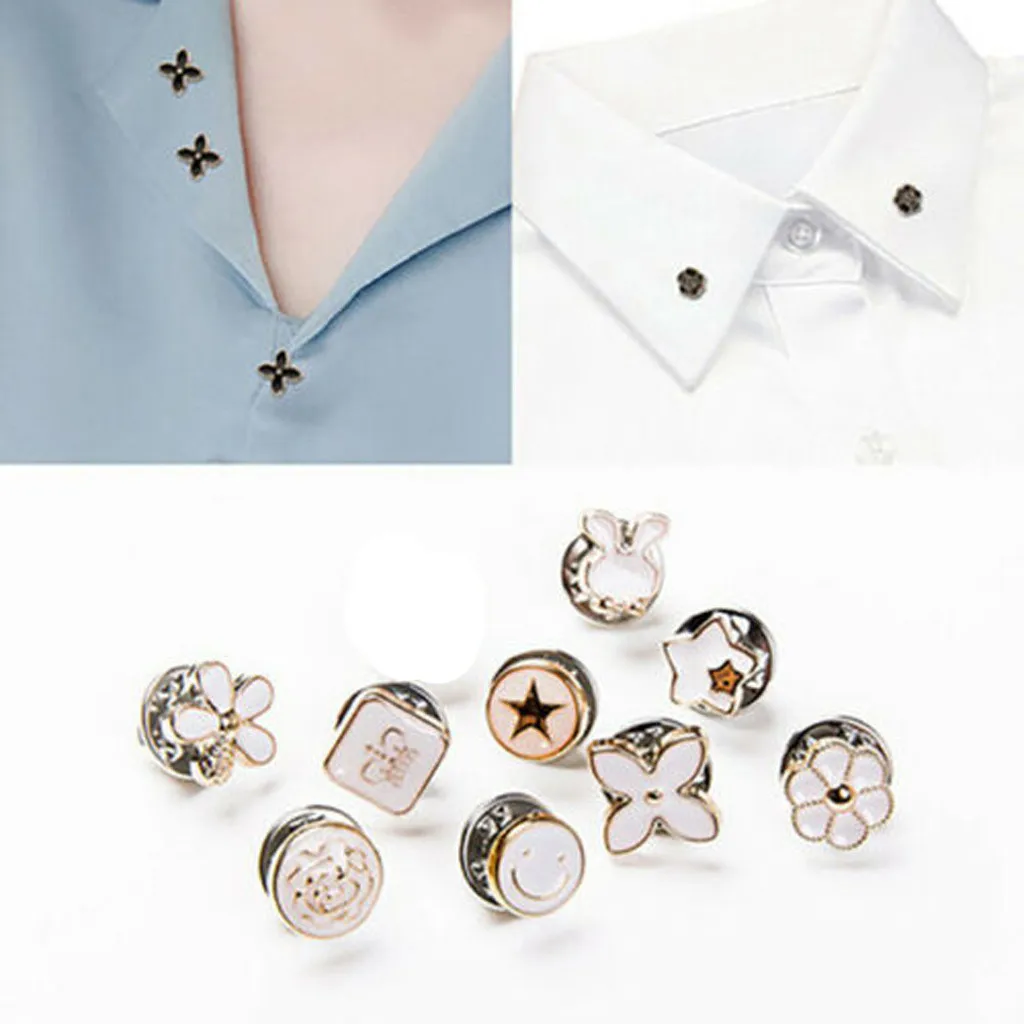 10 шт. роскошные запонки для мужчин и женщин модные с имитацией жемчуга из