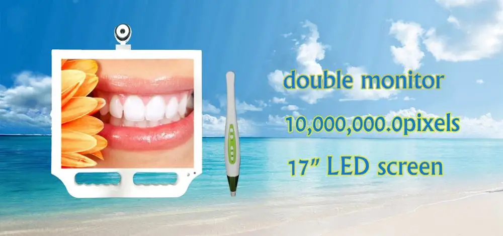 

Dental HD Intra Oral Camera System Endoscope Integrated Machine With 17 Inch Monitor With highest Pixel