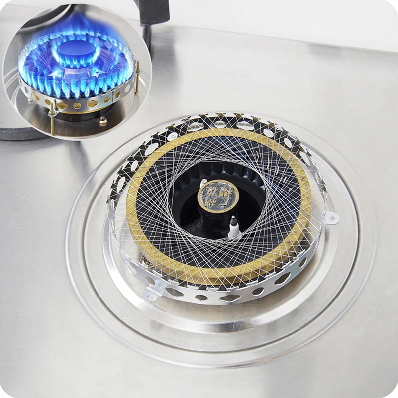 

Stainless Steel Gas Cooker Gas Stove Torch Net Windproof Energy Saving Mesh