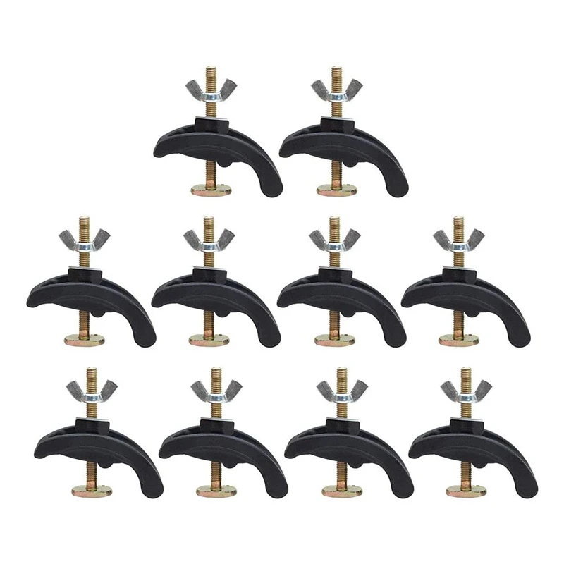 Promotion! 10pCs CNC Engraving Machine Press Plate Clamp Fixture for T-Slot Working Table |