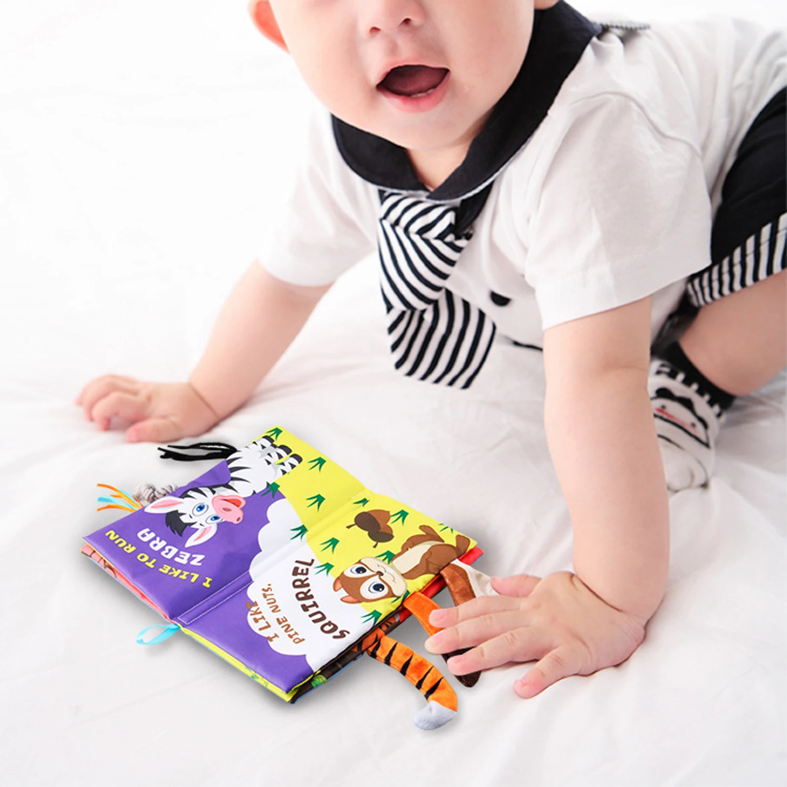 

Baby Cloth Books Quiet Book for Toddlers Soft Baby Books Early Learning Babies First Books Gifts for 0-3 Year Old Toddlers