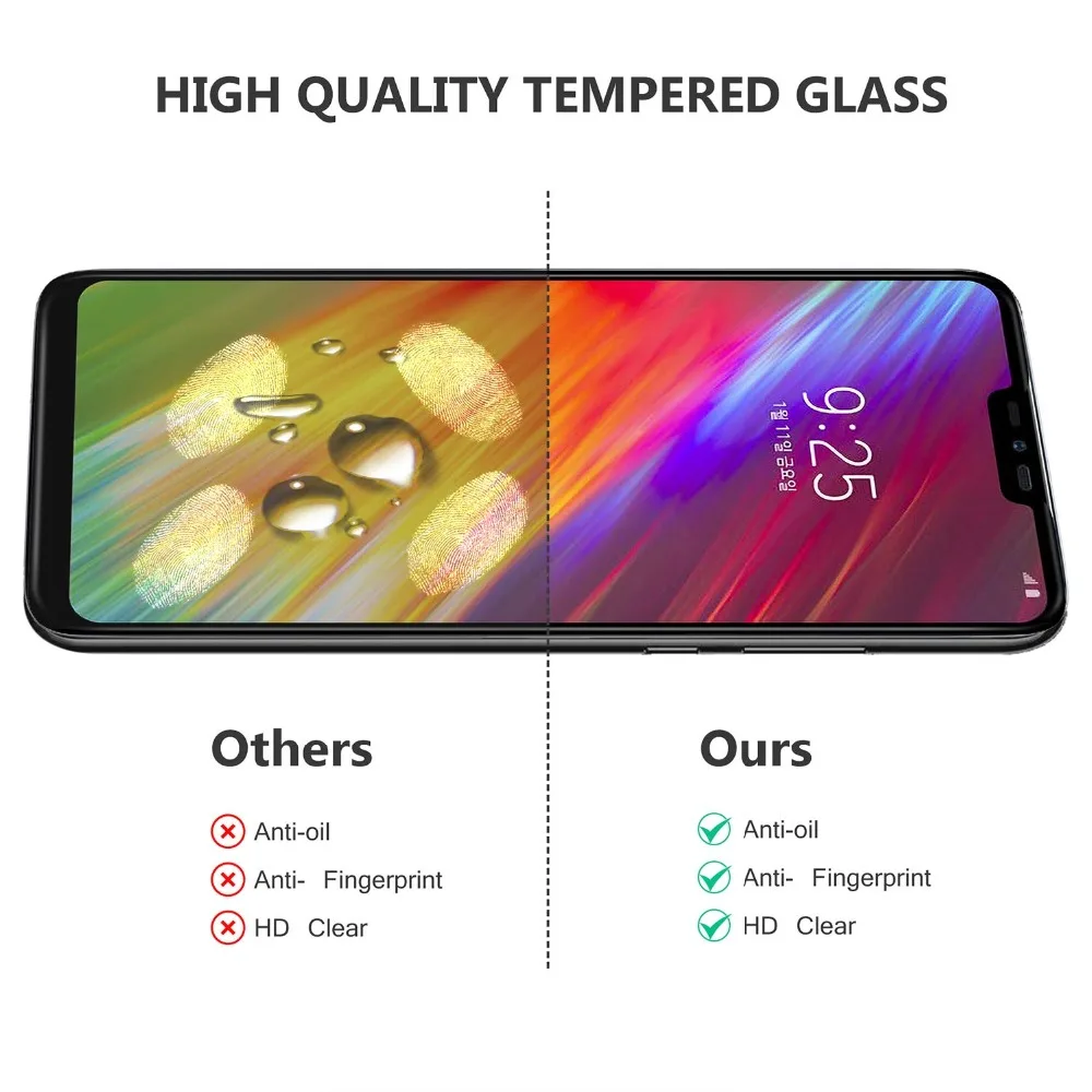 5D с уровнем твердости 9H Full Glue покрытие закаленное Стекло для LG W10 W30 G6 G7 G8 K40 K50 Q60 Q7 Q9 Stylo 4 5 Экран протектор Защитная пленка, стекло