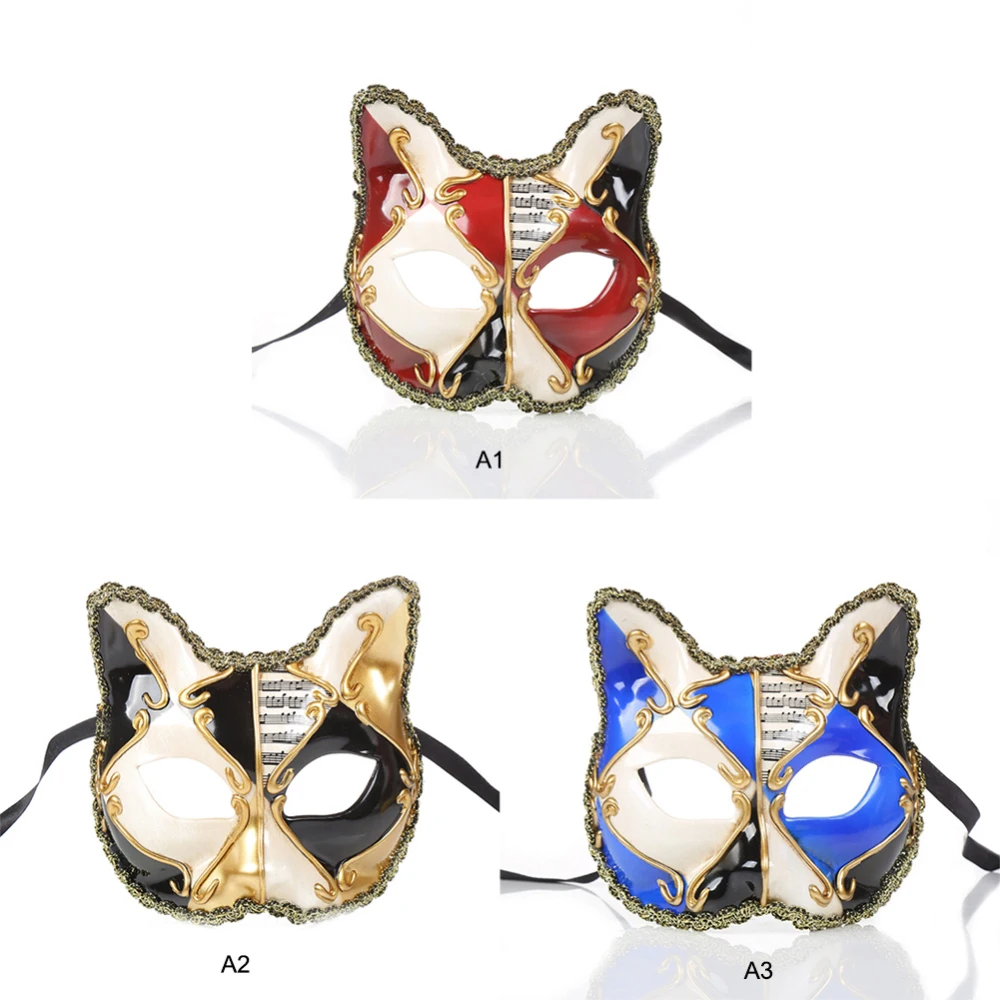 Маскарадный мяч на Хэллоуин маска для животных половину лица карнавальные маски