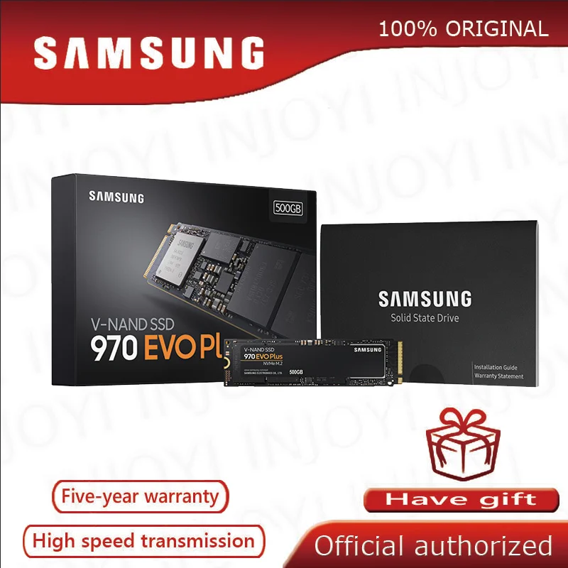 Samsung SSD 970 EVO Plus 250 ГБ NVMe M.2 2280 500 1 ТБ Внутренний твердотельный накопитель TLC PCIe 3 0x4