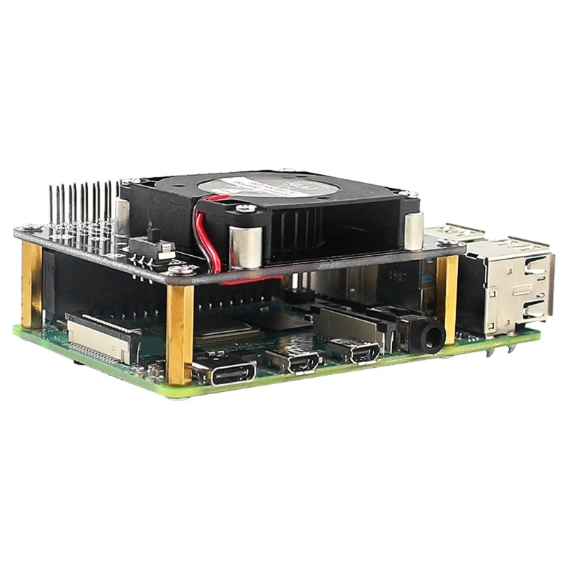 83XC Raspberry Pi 4B/3B +/3B/3A + Охлаждающие вентиляторы 4B GPIO Плата расширения DC 5 В 0.2A |