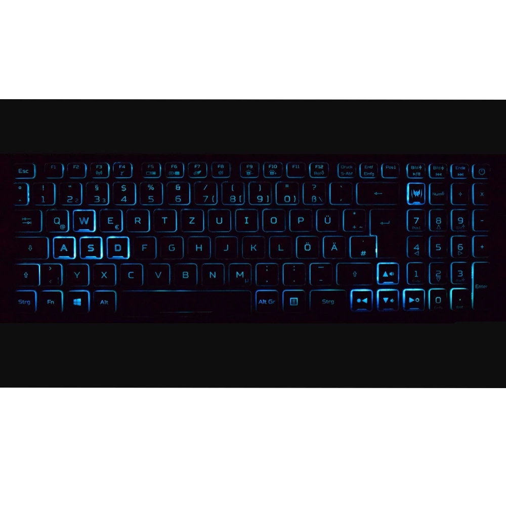 uk english rgb backlit keyboard for acer predator helios 300 17 2019 ph317 53 notebook gaming laptop keyboards euro nki15130mz free global shipping