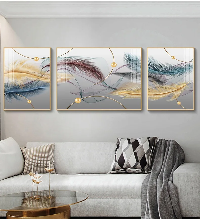 Современная Минималистичная роспись на холсте современное художественное