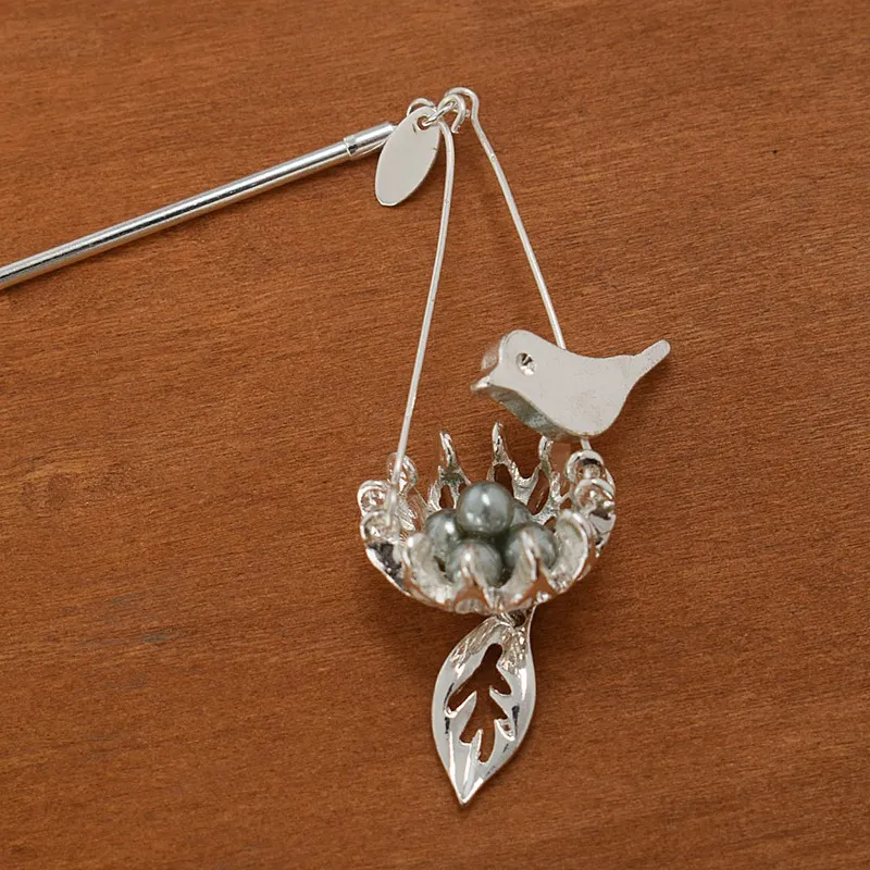 Милые женские палочки для волос кулон Kanzashi шпилька головной убор