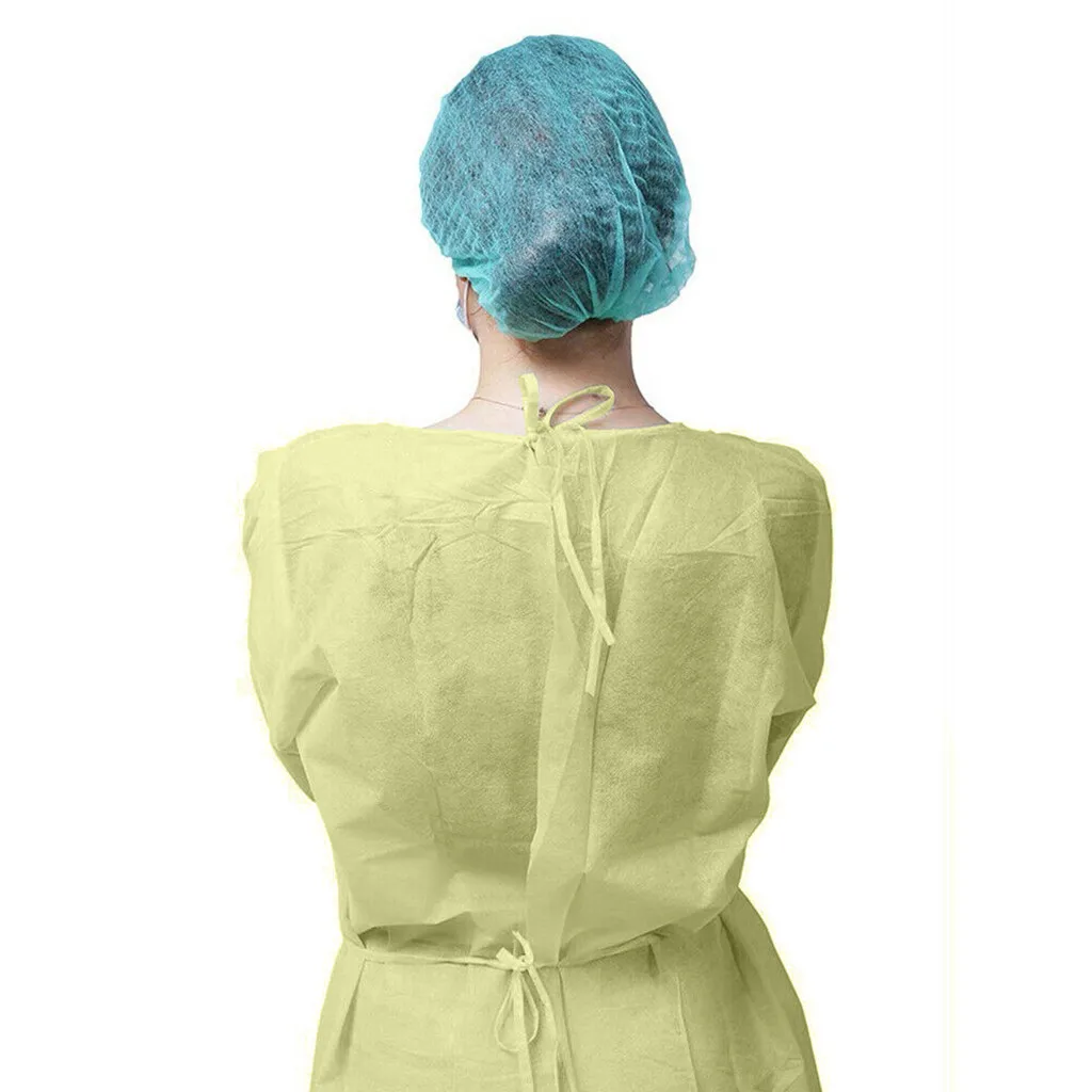 

1/10/25/30/40PCS Disposable protective isolation clothing,waterproof, oil-proof, protective clothing for nurses Work clothes