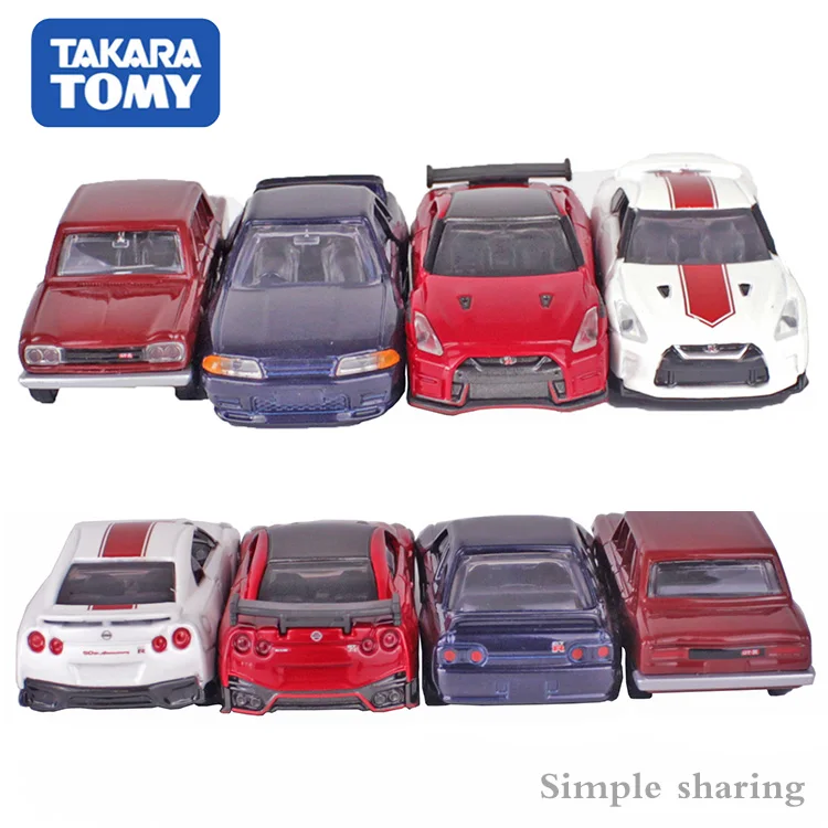 Tomica GTR PGC10 BNR32 R35 50th anniversary Такара tomy автомобильный игрушечный набор, литая под давлением, горячая Распродажа, забавные миниатюрные детские игрушки, модель