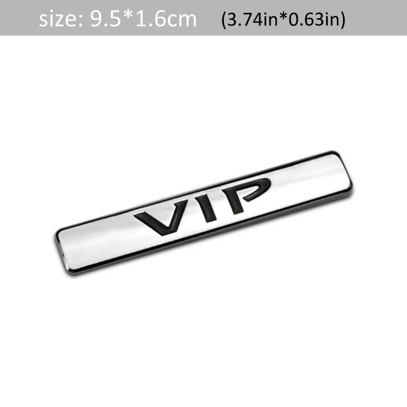 1 шт. 3D металлический vip автомобиль боковое крыло задний багажник эмблема значок