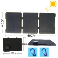 folding portable solar panel 42w2 usb ports battery charger for iphone ipad samsung huawei xiaomi honor oppo vivo google