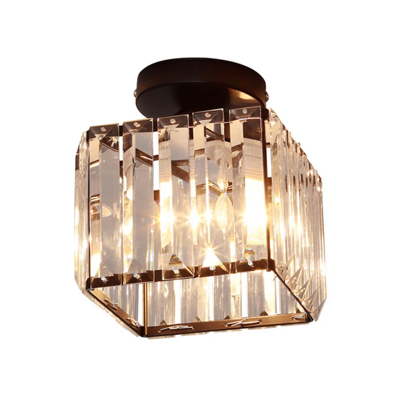 С украшением в виде кристаллов Северной Европейский легкий роскошный коридор