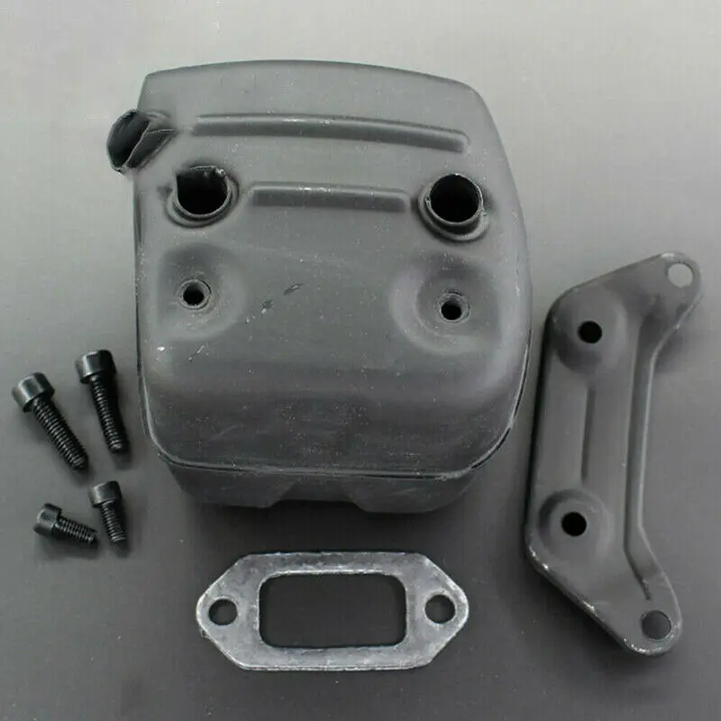 Глушитель выхлопной кронштейн болт запасные части для прокладки бензопилы Husqvarna