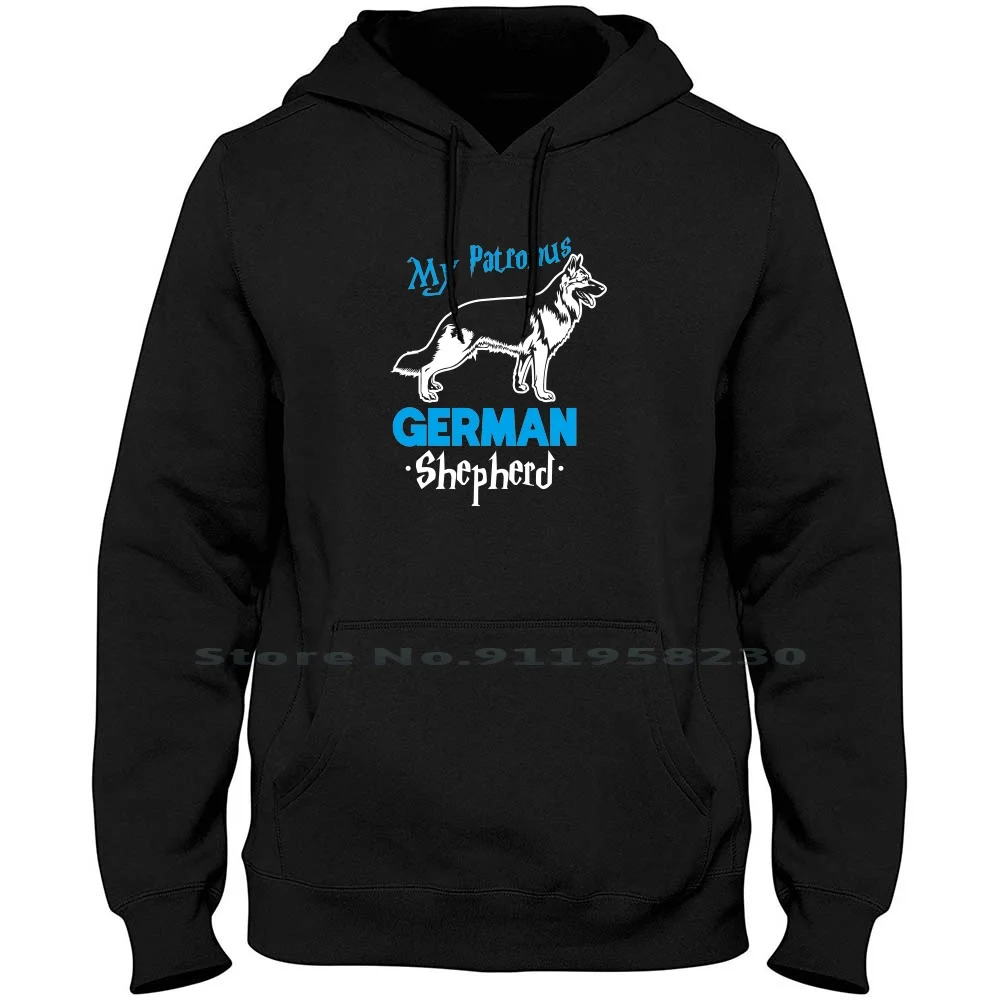 

My Patronus German Shepherd Funny T Shirt Hoodie Sweater Cotton German Shepherd Shepherd German Herd She Fun Us Ny My Hi Funny