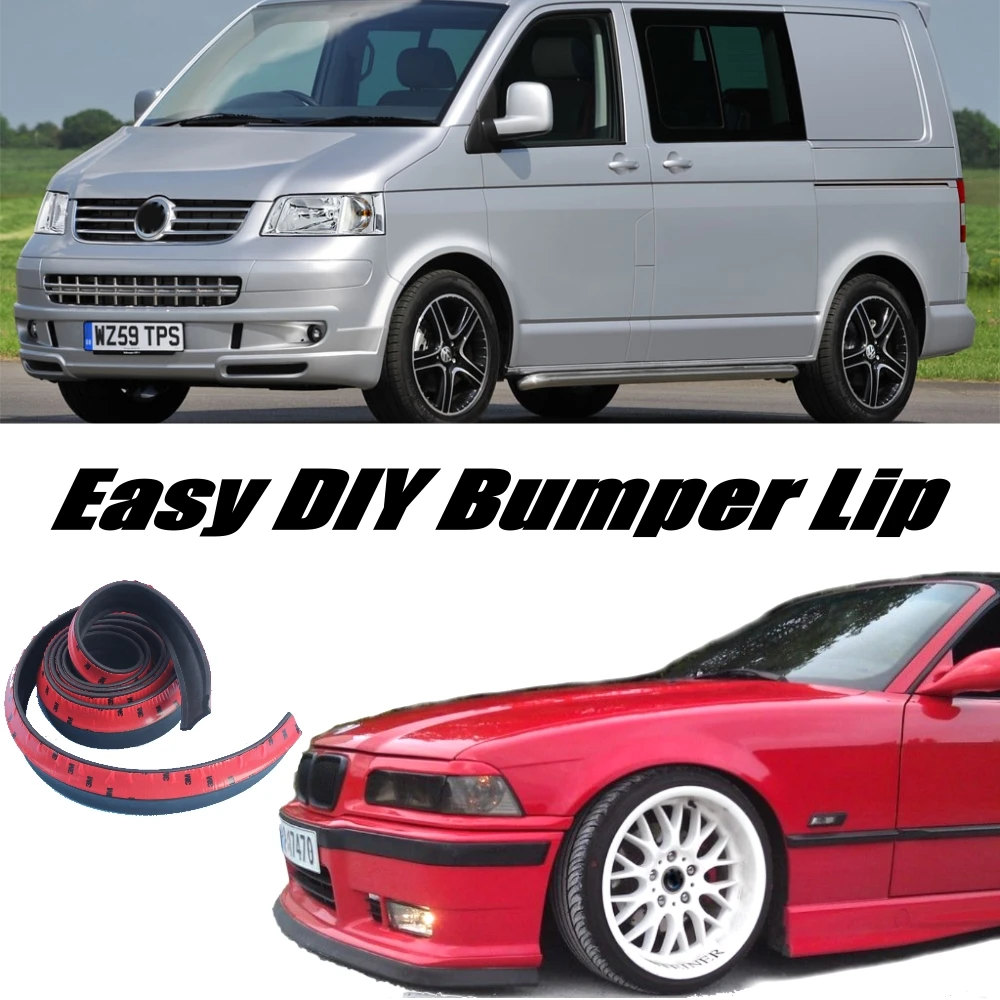 Передний спойлер для бампера юбка Volkswagen VW Transporter T5 Caravelle Multivan|spoiler skirt|front spoilervw front