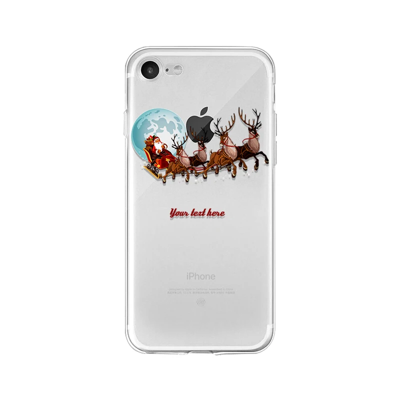 Новогодние подарки Babaite аксессуары для телефонов Apple iPhone 8 7 6 6S Plus X XS max 5 SE