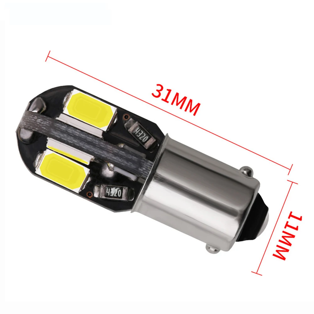 Auto LED BA9S T4W BAX9S H6W BAY9S H21W 8 5630 SMD 12V Clearance Light Turn Doom Door Reading Marker Reverse Fog lamp bulb | Автомобили и