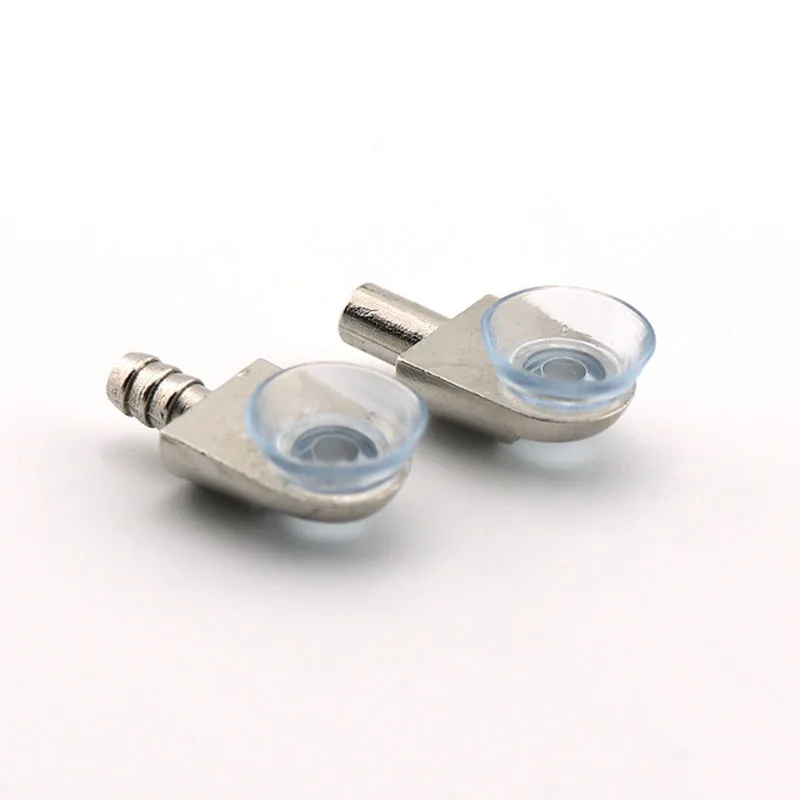 

10pcs Shelf Studs Pegs Zinc glass plate Pin Shelves Separator supporter Fixed Cabinet Cupboard Wooden Furniture Bracket