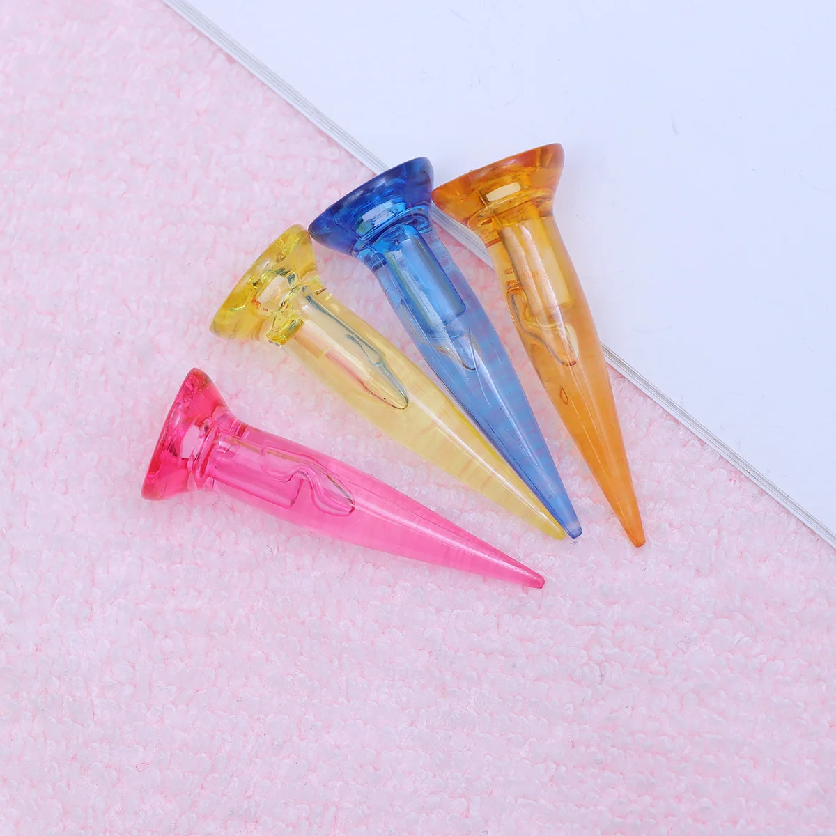 

4 шт. легкие прочные 42 мм Твердые Короткие цементные тройники (разные цвета)