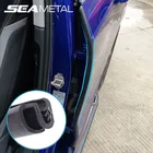 Резиновые полосы для автомобильных дверей, защитная полоса для края автомобильной двери, автомобильная звуковая наклейка, защитная стальная крышка, отделка