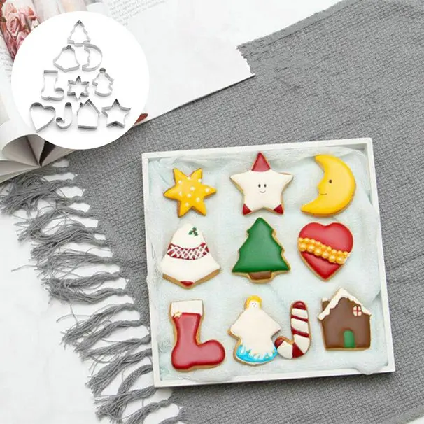 10 шт./набор формы для выпечки из нержавеющей стали | Дом и сад