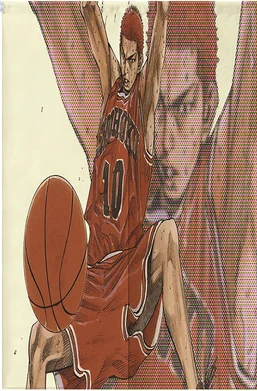 Slamdunk 88641 модные аниме занавески на дверь украшения для дома Мультяшные половина