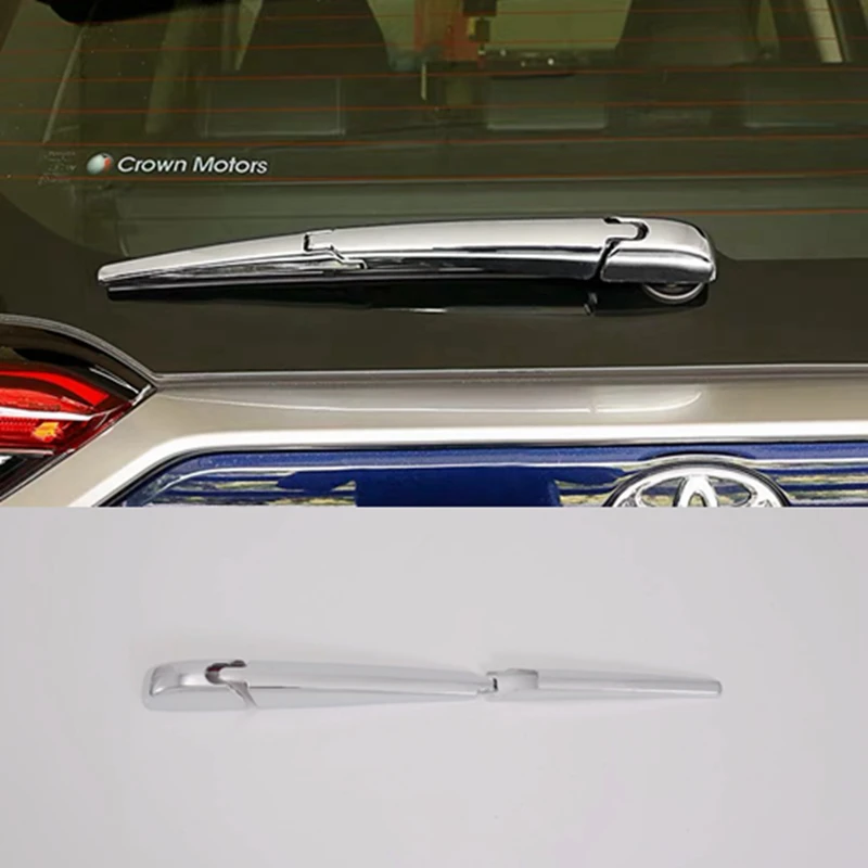 ABS хромированный чехол для Toyota RAV4 RAV 4 2019 2020 накладка на заднее окно дождевик