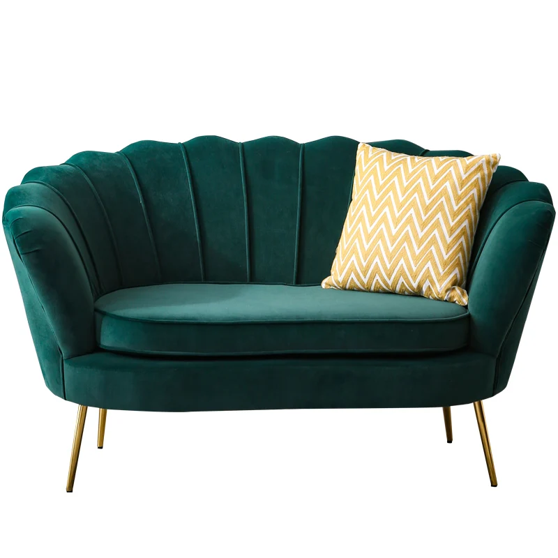 Одиночный диван скандинавский сетчатый красный светильник роскошный балкон