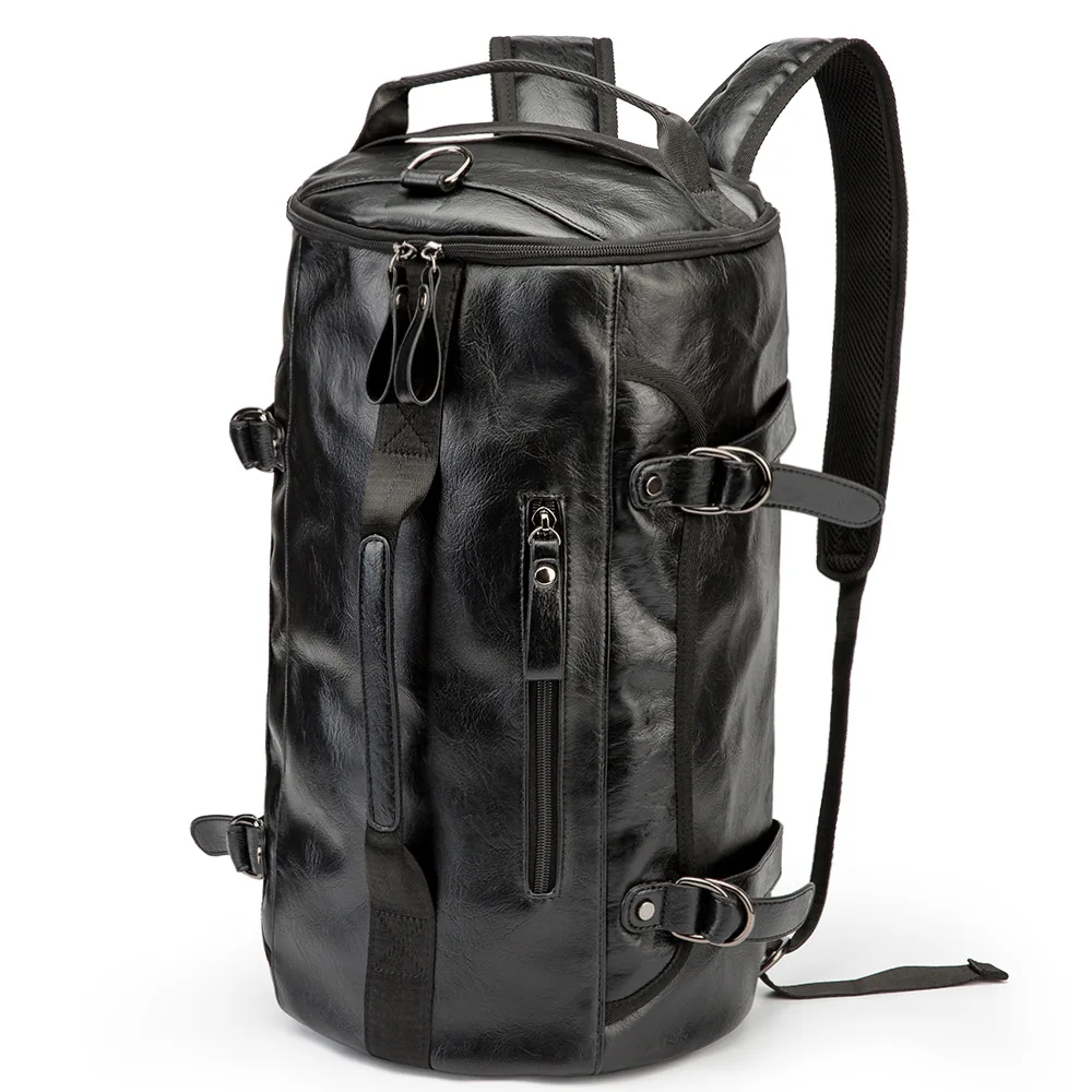 Мужская спортивная сумка из искусственной кожи для занятий спортом на открытом