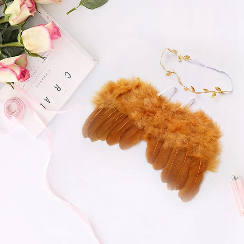 

Angel Wing Baby Photo Props Handmade Costumes For Infants Costumes For Baby Newborn Photography Accessories