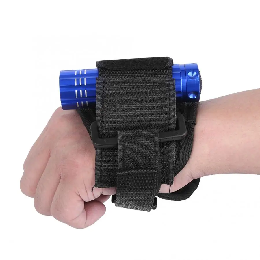 Регулируемые перчатки для фонарика дайвинга уличные Подводные с держателем