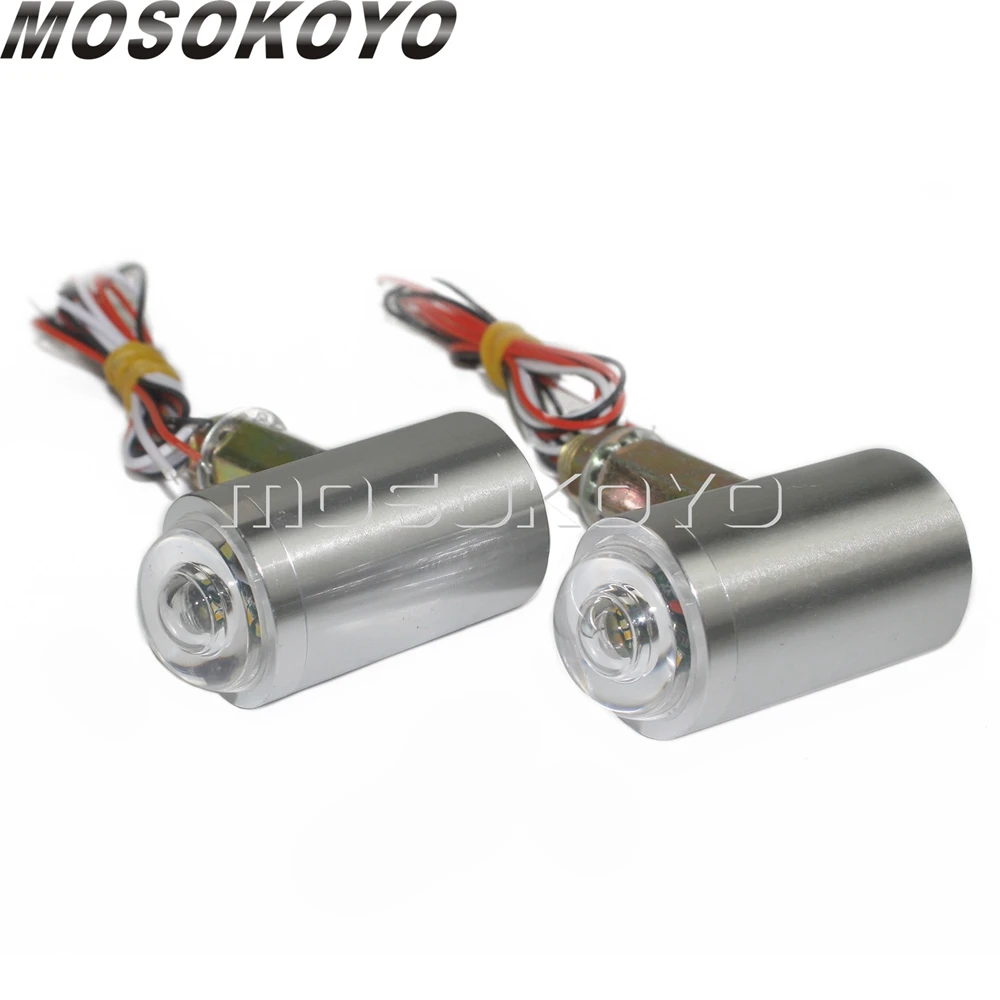 Светодиодный указатель поворота для мотоцикла 2 в 1 дневные ходовые огни стиле