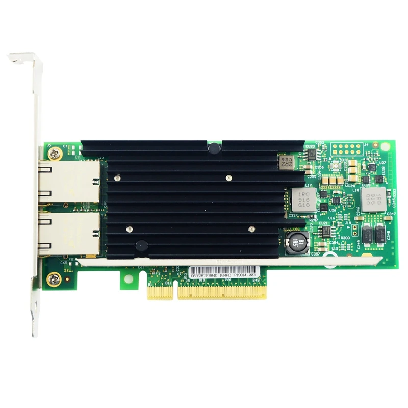 Сетевая карта 10 Гб PCI-E NIC для штатива с чипом X540 двойной медный порт RJ45 PCI Express X8