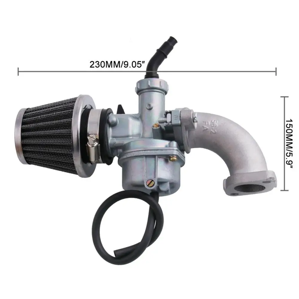 

High Quality Carb Carburetor Air Filter Intake Pipe For SSR Lifan 110cc 125cc CRF50 Dirt Bike Tools