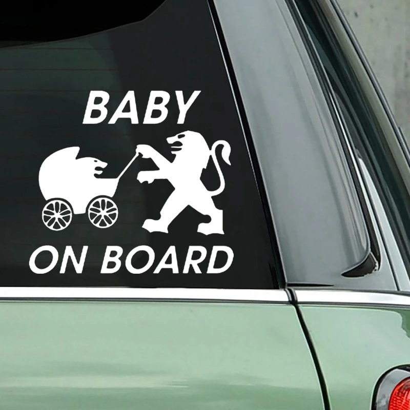 Мультфильм ребенок на борту винил Водонепроницаемый автомобиля-наклейки крышка