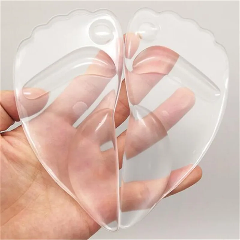 

Insoles Ladies High Heel Shoe Insole Female Half Pad Reduces Friction Pain Silicone Forefoot Insole Anti-skid Foot Care Pads