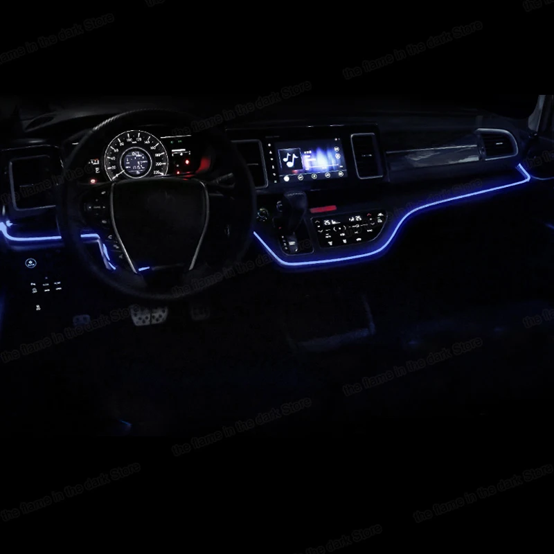 Lsrtw2017 светодиодная подсветка приборной панели автомобиля атмосфера прокладки