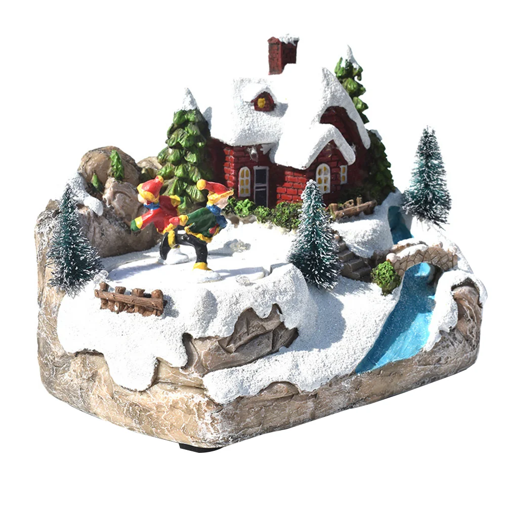 

1 шт. креативный светящийся орнамент, Рождественский маленький домашний декор, Рождественская поставка