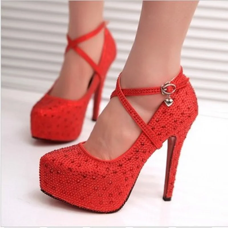 Женские свадебные туфли на высоком каблуке 2018 | Обувь