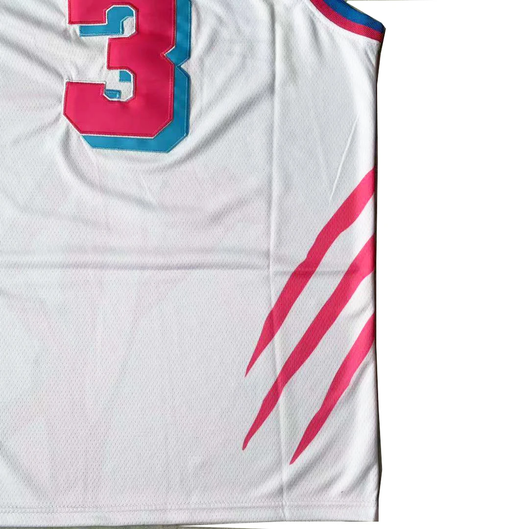 

BG Basketball Jersey new 3 Pink Panther Jerseys Embroidery Sewing Outdoor Sportswear Hip-hop Culture Movie summer white