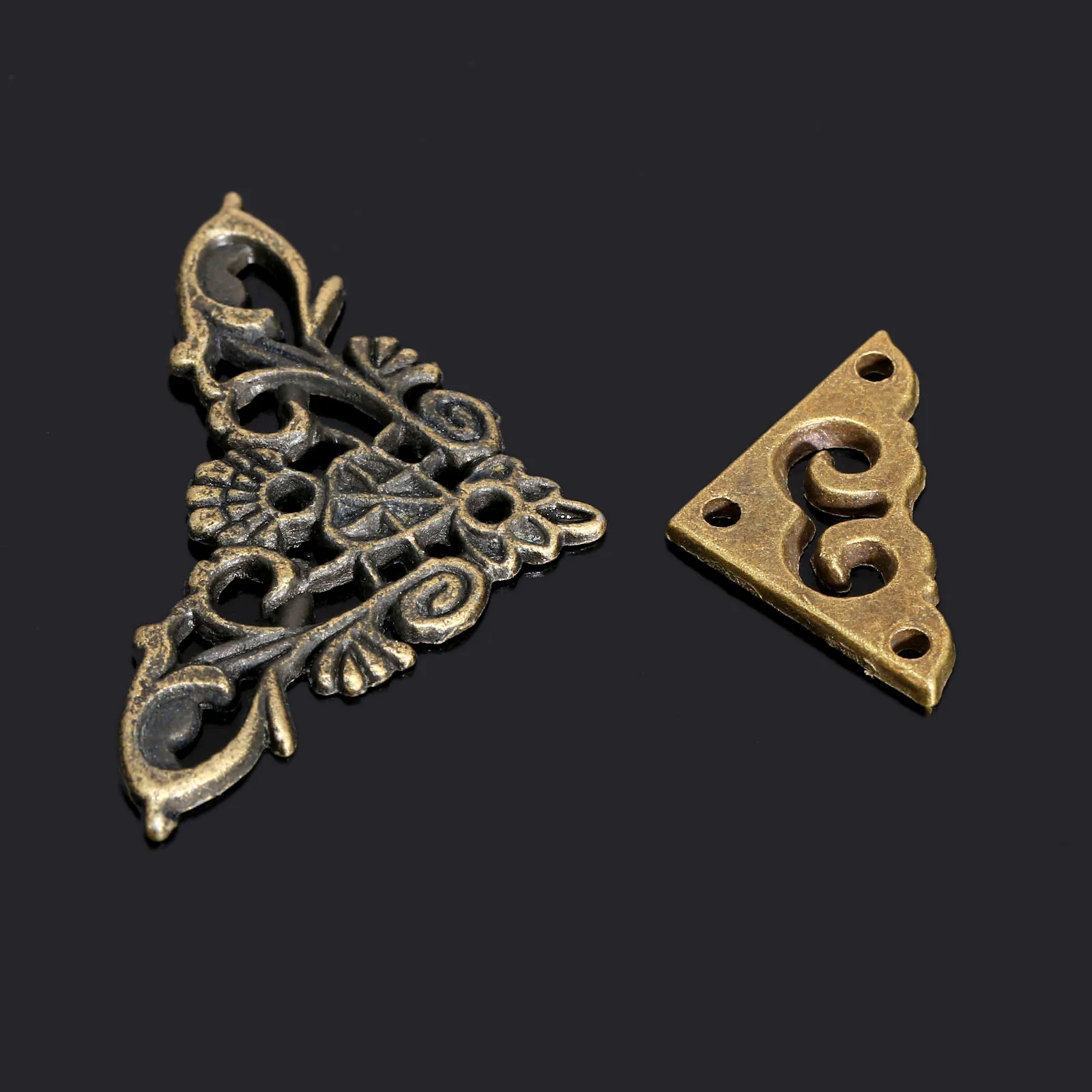 Угловые кронштейны 12 шт./лот протектор альбома из цинкового сплава коробка для