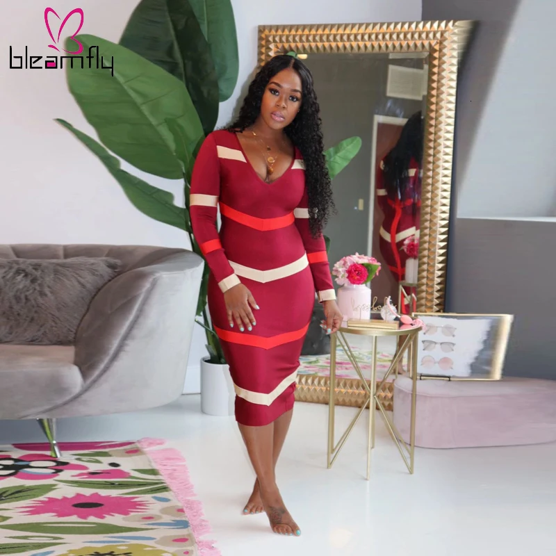 2019 осенне зимнее женское облегающее платье средней длины на молнии с высокой