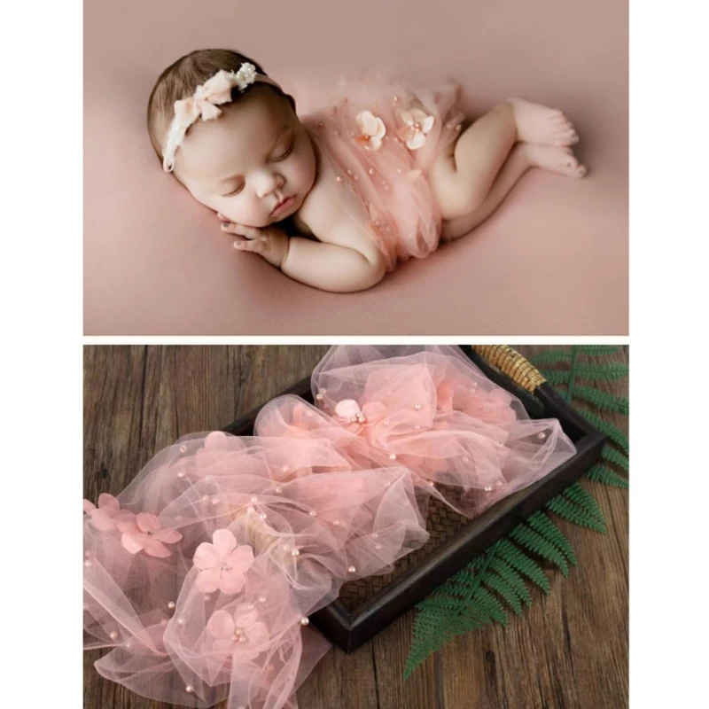Tela de utiler&iacute;a de fondo para fotograf&iacute;a de beb&eacute;, accesorio multiusos, Ideal para artesan&iacute;a manual, almohada, cortina, mu&ntilde;ecas, trajes exquisitos-0